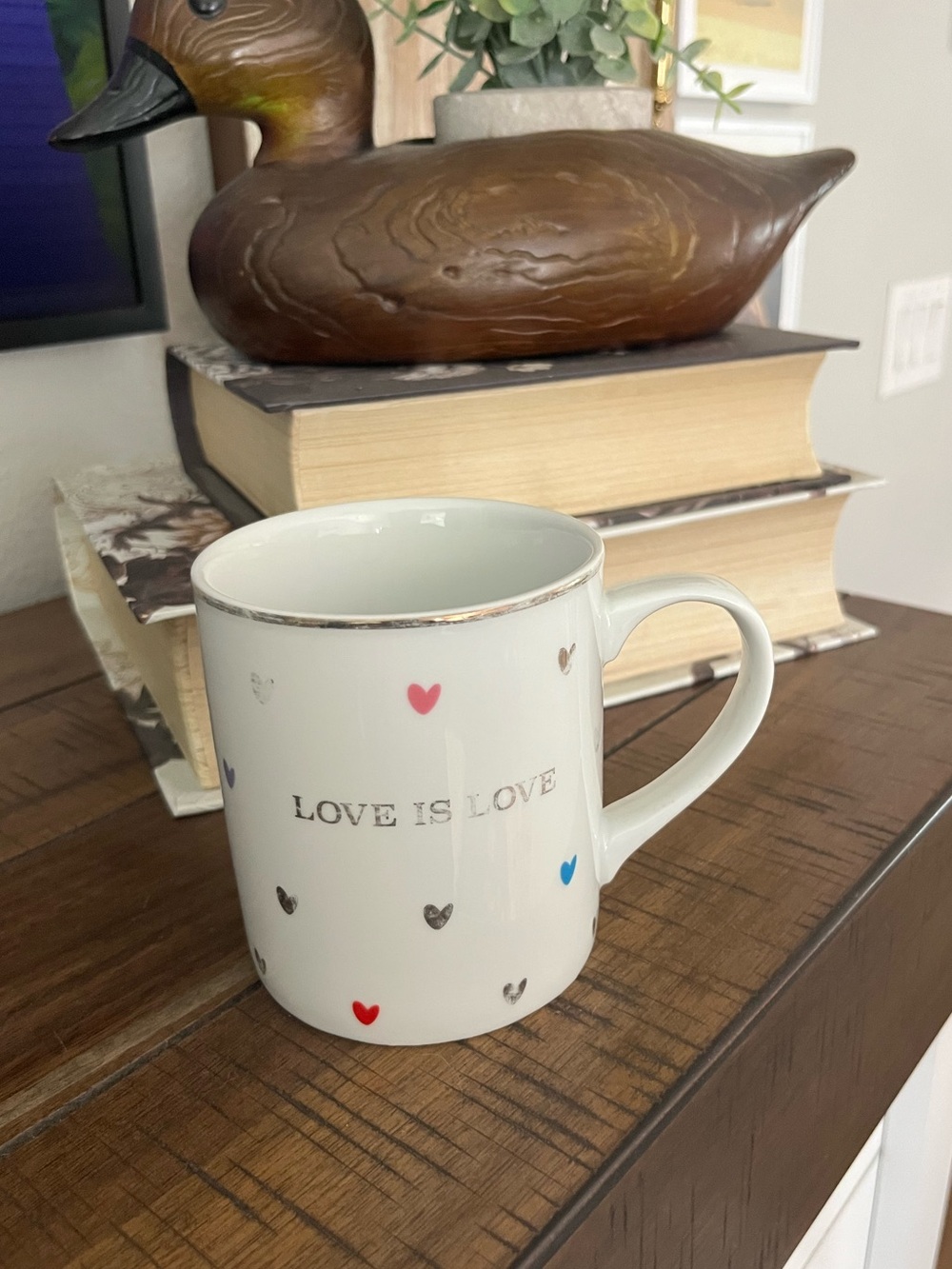 Williams Sonoma/Potterybarn “Love is Love” Pride Mug